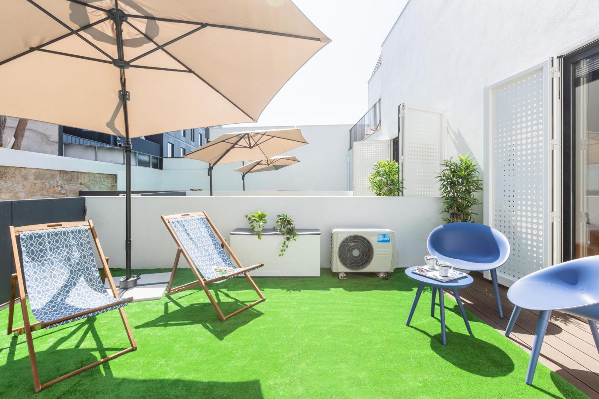 Heroismo Duplex Terrace Porto Rom bilde